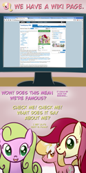 Size: 650x1300 | Tagged: safe, artist:why485, daisy, flower wishes, lily, lily valley, roseluck, ask, ask the flower trio, comic, flower trio, tumblr