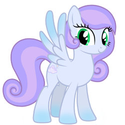 Size: 2000x2000 | Tagged: safe, artist:theodoresfan, oc, oc only, oc:cloudy dreamscape, pegasus, pony, simple background, solo, transparent background, vector