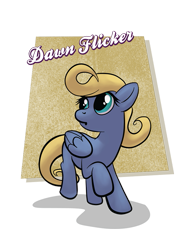 Size: 545x743 | Tagged: safe, artist:1trick, artist:lunarshinestore, oc, oc only, oc:dawn flicker, pegasus, pony, horse party, solo