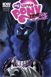 Size: 791x1200 | Tagged: safe, artist:amy mebberson, idw, nightmare moon, fiendship is magic, cover, idw advertisement