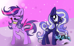 Size: 1600x1000 | Tagged: safe, artist:kaiilu, littlest pet shop, penny ling, ponified, singing, zoe trent