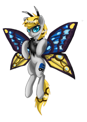 Size: 1280x1775 | Tagged: safe, artist:elmutanto, oc, oc only, oc:nocturne illusion, mothpony, original species, solo