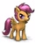 Size: 400x500 | Tagged: safe, artist:murskme, scootaloo, pegasus, pony, female, filly, simple background, solo, white background