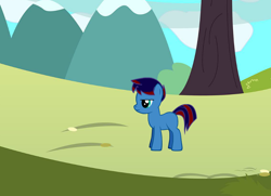 Size: 900x650 | Tagged: safe, oc, oc only, pony creator, blank flank, colt, male, solo