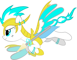 Size: 13535x10482 | Tagged: safe, artist:iamadinosaurrarrr, oc, oc only, oc:sky paw, pegasus, pony, absurd resolution, armor, solo