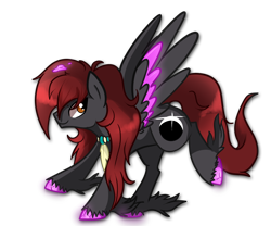 Size: 3000x2500 | Tagged: safe, artist:je-lly, oc, oc only, oc:zanon, pegasus, pony, solo, unshorn fetlocks