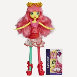 Size: 1500x1500 | Tagged: safe, roseluck, equestria girls, rainbow rocks, doll, irl, official, photo, ponied up, toy