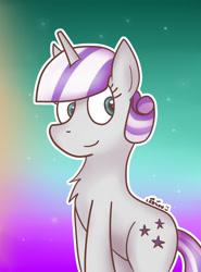 Size: 1000x1352 | Tagged: safe, artist:blackligerth, twilight velvet, pony, unicorn, female, mare, outline, signature, sitting, smiling, solo