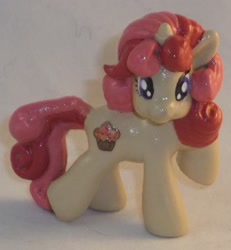 Size: 1272x1376 | Tagged: safe, artist:gryphyn-bloodheart, oc, oc only, oc:cherry muffin, pony, unicorn, blind bag, custom, irl, photo, toy