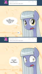 Size: 800x1400 | Tagged: safe, artist:frankier77, limestone pie, ask, ask pinkamena diane pie, comic, solo, tumblr