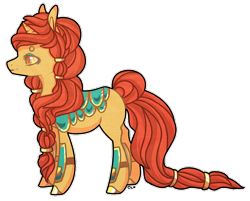 Size: 750x603 | Tagged: safe, artist:captivelegacy, oc, oc only, pony, unicorn, female, mare, scarlet prophecy, solo