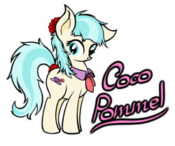 Size: 1200x1000 | Tagged: safe, artist:yooyfull, coco pommel, cute, messy mane, solo