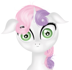 Size: 508x493 | Tagged: safe, artist:freyiejj, sweetie belle, pony, unicorn, female, filly, solo