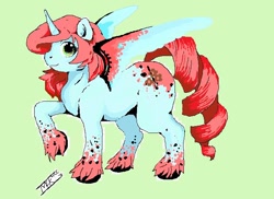 Size: 688x502 | Tagged: safe, artist:kyuu-vixen-cosplay, oc, oc only, alicorn, pony, alicorn oc, solo