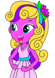 Size: 1000x1414 | Tagged: safe, princess skyla, equestria girls, cute, equestria girls-ified, solo