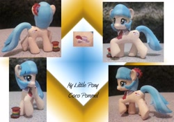 Size: 3000x2100 | Tagged: safe, artist:noonetells, coco pommel, custom, irl, photo, rainbow thread, solo, toy