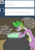 Size: 640x921 | Tagged: safe, artist:aviantheatrics, spike, dragon, ask twilight and spike!, ask-twispike, female, male, older, older spike, shipping, straight, tumblr, twispike