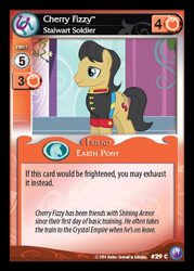 Size: 344x480 | Tagged: safe, cherry cola, cherry fizzy, canterlot nights, ccg, enterplay, mlp trading card game, solo