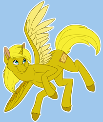 Size: 970x1152 | Tagged: safe, artist:arcticwaters, oc, alicorn, alicorn oc, solo, ticket