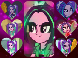 Size: 1024x768 | Tagged: safe, artist:aria--blaze, aria blaze, equestria girls, rainbow rocks, collage