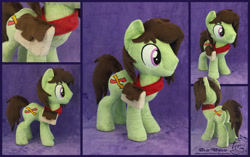 Size: 4021x2519 | Tagged: safe, artist:zizzaz, oc, oc only, oc:shuffle, pony, irl, male, photo, plushie, stallion