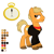 Size: 504x504 | Tagged: safe, artist:lissystrata, clothes, doctor who, hoodie, john simm, ponified, reference sheet, saxon master, the master