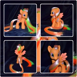 Size: 1204x1204 | Tagged: safe, artist:soulren, sea breeze, pegasus, pony, g1, brushable, custom, g1 to g4, generation leap, irl, photo, solo, toy, tropical ponies
