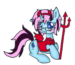 Size: 960x833 | Tagged: safe, artist:moekonya, oc, oc only, oc:wind art, pony, unicorn, clothes, cosplay, costume, nightmare night, solo