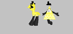 Size: 1018x477 | Tagged: safe, artist:awsome pony mlp, derpibooru import, bill cipher, gravity falls, ponified