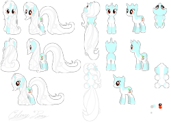 Size: 4049x2912 | Tagged: safe, oc, oc only, oc:celery, pony, unicorn, cute, drawing, hair, little, mane, plot, reference sheet, white