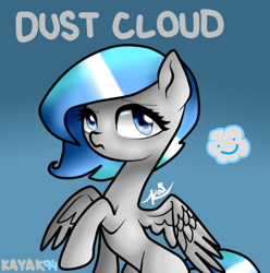 Size: 800x806 | Tagged: safe, artist:kayak94, oc, oc only, oc:dust cloud, solo