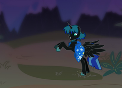 Size: 900x650 | Tagged: safe, oc, oc only, oc:night star, alicorn, pony, pony creator, alicorn oc, donut steel, night, royalty