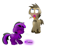 Size: 2699x2156 | Tagged: artist needed, safe, oc, oc only, pony, ack, choke, gross, male, sneezing, stallion, tongue out