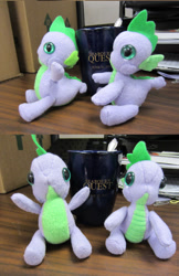 Size: 1323x2044 | Tagged: safe, artist:bluepaws21, spike, irl, photo, plushie, spike plushie