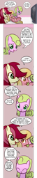 Size: 800x3750 | Tagged: safe, artist:why485, daisy, flower wishes, lily, lily valley, roseluck, ask, ask the flower trio, comic, flower trio, tumblr