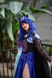 Size: 801x1200 | Tagged: safe, artist:envy cosplay, nightmare moon, human, cosplay, irl, irl human, photo