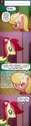 Size: 650x2600 | Tagged: safe, artist:why485, lily, lily valley, roseluck, ask, ask the flower trio, comic, tumblr