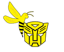 Size: 907x736 | Tagged: safe, artist:odiz, barely pony related, bumblebee, cutie mark, simple background, transformers, transformers robots in disguise (2015), transparent background, vector