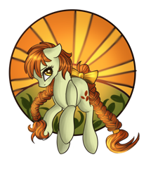 Size: 1024x1138 | Tagged: safe, artist:petrinox, oc, oc only, earth pony, pony, bow, solo