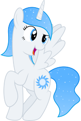 Size: 4000x6000 | Tagged: safe, artist:byteslice, oc, oc only, oc:white flare, alicorn, pony, absurd resolution, alicorn oc, dreamworks face, simple background, solo, svg, transparent background, vector