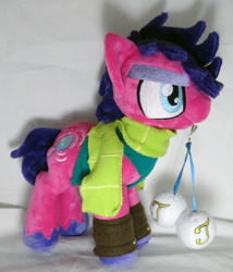 Size: 1024x1196 | Tagged: safe, artist:cryptic-enigma, clakers, irl, jojo's bizarre adventure, joseph joestar, photo, plushie, ponified