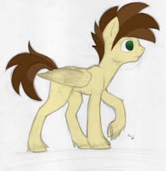 Size: 881x907 | Tagged: safe, artist:mane6swag, oc, oc only, mixed media, solo, walking