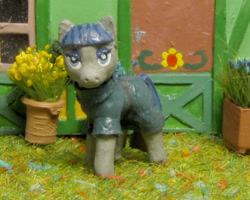 Size: 1000x800 | Tagged: safe, artist:soobel, maud pie, earth pony, pony, looking at you, photo, sculpture, solo, traditional art