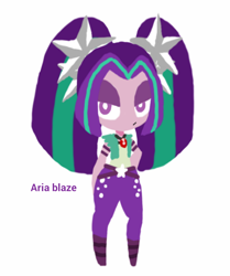 Size: 720x862 | Tagged: safe, artist:miracle32, aria blaze, equestria girls, rainbow rocks, solo