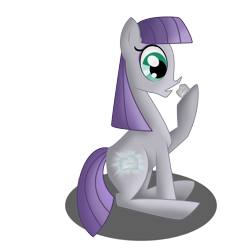 Size: 3438x3497 | Tagged: safe, artist:dianlie, boulder (pet), maud pie, high res, simple background, solo, transparent background, wrong cutie mark