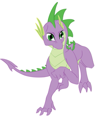 Size: 509x600 | Tagged: source needed, safe, artist:greyacumane, spike, dragon, older, older spike, solo