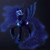 Size: 1200x1200 | Tagged: safe, artist:peichenphilip, nightmare moon, alicorn, pony, female, gradient background, mare, solo