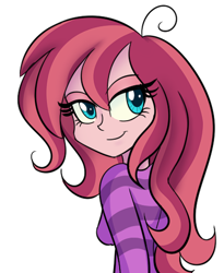 Size: 400x488 | Tagged: safe, artist:wubcakeva, oc, oc only, oc:contralto, equestria girls, disguised siren, solo