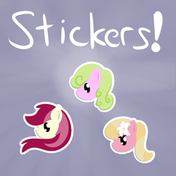Size: 650x650 | Tagged: safe, artist:why485, daisy, flower wishes, lily, lily valley, roseluck, ask, ask the flower trio, flower trio, tumblr