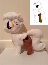 Size: 1536x2056 | Tagged: artist needed, safe, oc, oc only, comparison, custom, etsy, female, filly, irl, photo, plushie, ponysona, show accurate